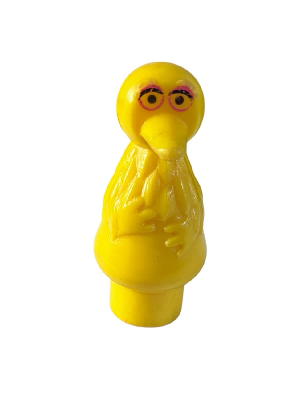 Vintage Fisher-Price Little People Sesame Street BIG BIRD Figure Toy 2.25"